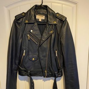 Michael Kors leather jacket